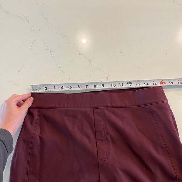 Spanx The Perfect Pant Ponte Slim Straight Leg in Chianti size XL Tall - Picture 9 of 12